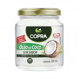 Óleo de Coco COPRA - 200 ml Sem Sabor