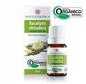 Óleo Essencial De Eucalipto Citriodora Orgânico (Eucalyptus Citriodora) 10ml - Phytoterápica