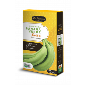 Biomassa de Banana Verde Orgânica Polpa 250gr- La Pianezza