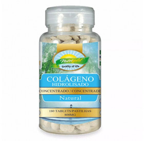 Colágeno Hidrolisado Natural - Nutrigold - 180 Comprimidos 