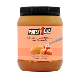Creme De Amendoim Com Caramelo Power One 1Kg 