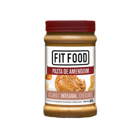 Pasta de Amendoim Crocante - Fit Food 450g