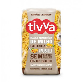 Massa Alimentícia de Milho com Quinua Fuzilli Tivva 500 g